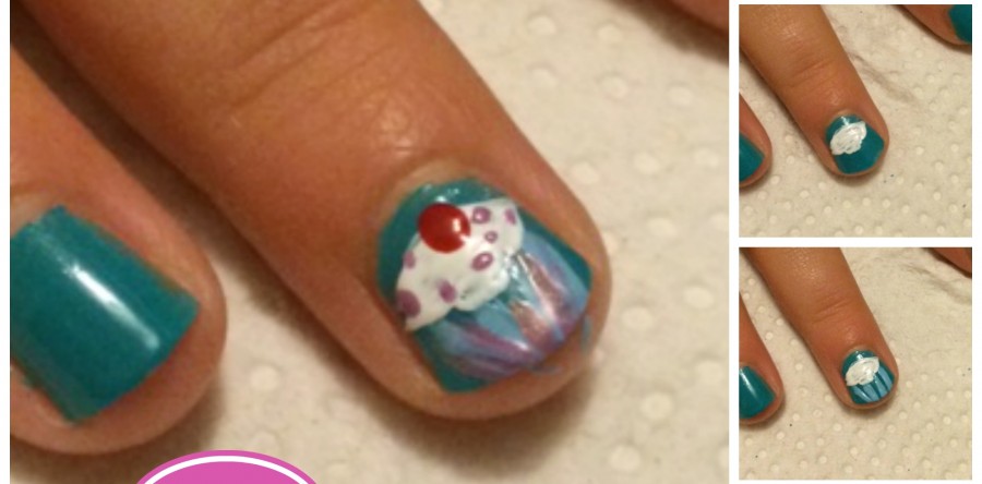 How to Make Cupcake Nail Art in 5 Easy Steps